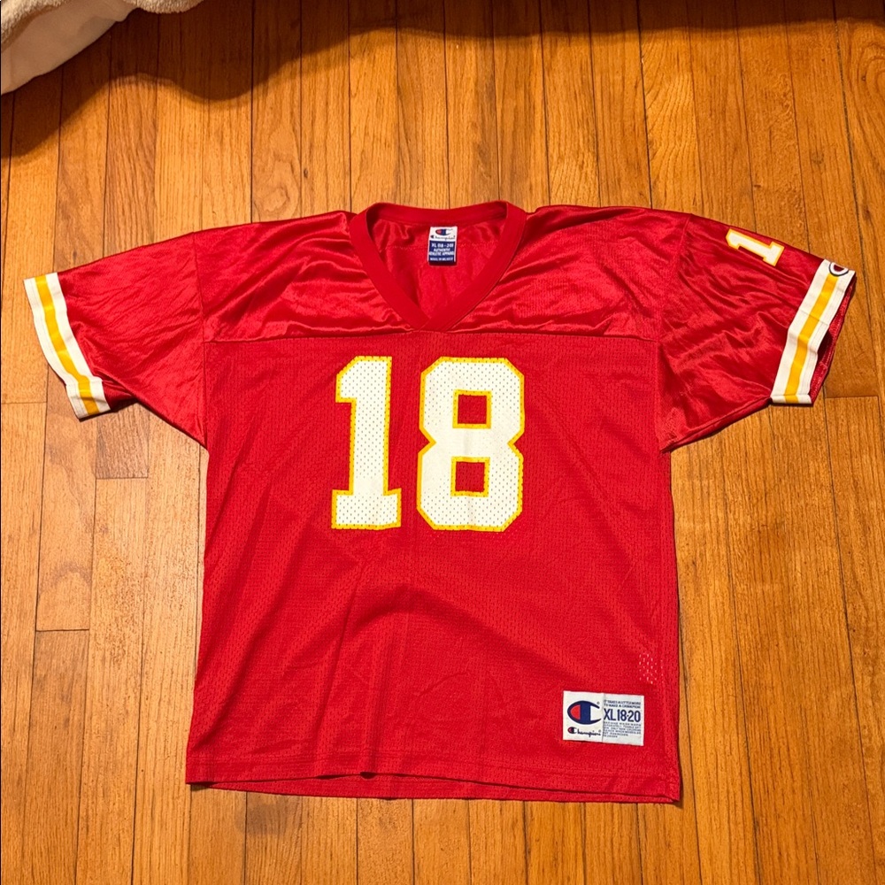 Champion Red and Yellow Sports Jersey